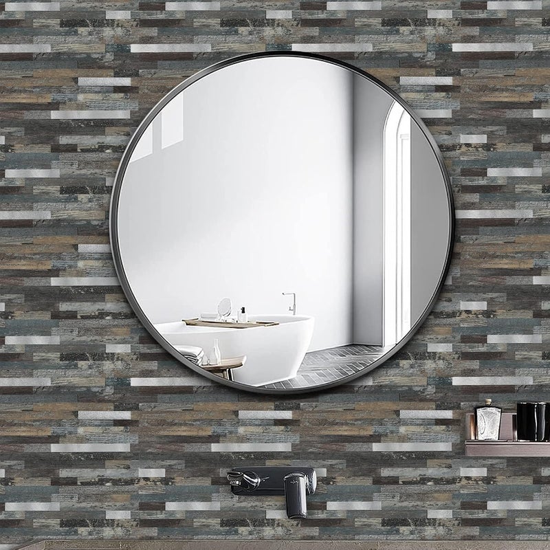 Midcard 10 Sheets Peel and Stick Backsplash PVC Wall Tile,for Kitchen Backsplash - Image 2
